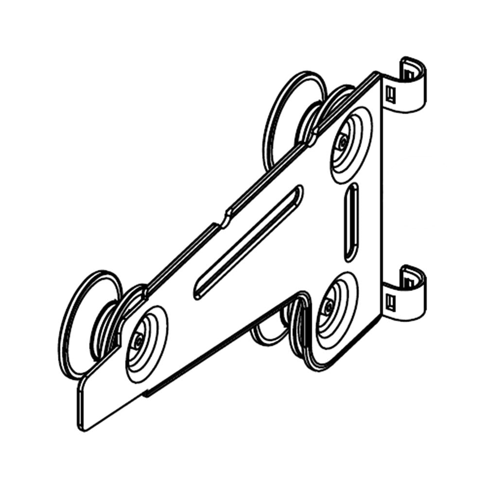 Samsung Part# DD61-00700A Left Rail Bracket - Genuine OEM