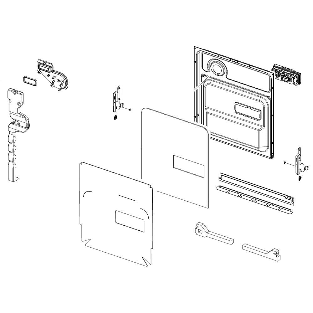 Samsung Part# DD82-01326A Tub Assembly (OEM) Front