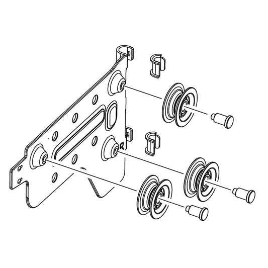 Samsung Part# DD97-00356B Bracket Adjuster Assembly (Right) - Genuine OEM