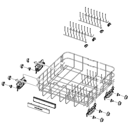 Samsung Basket Assembly DD97-00606A