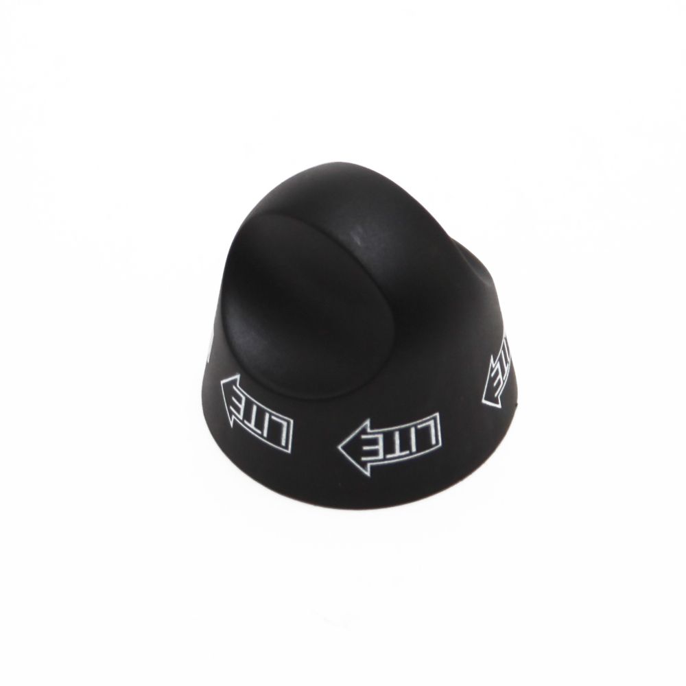 Whirlpool Part# 74003942 Surface Burner Control Knob (OEM) Black