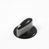 Whirlpool Part# WP74008945 Burner Control Knob (OEM) Black
