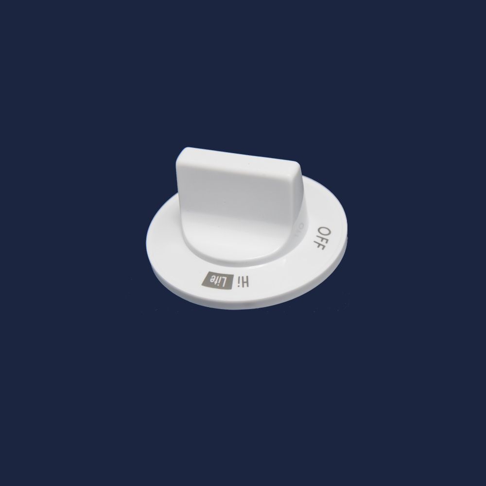 Whirlpool Part# 74010588 Vale Control Knob -white (OEM)