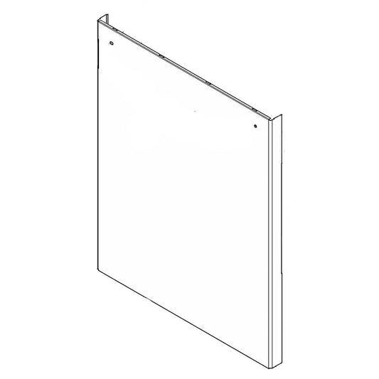 Electrolux Dishwasher Door Outer Panel Assembly (Dark Stainless) - 5304510719