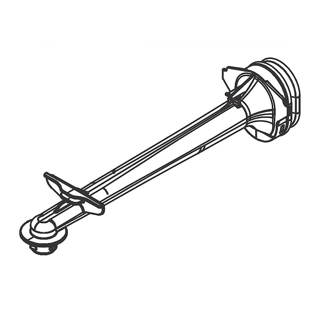 Electrolux Dishwasher Spray Arm Manifold With Bellow, Middle - 5304517892