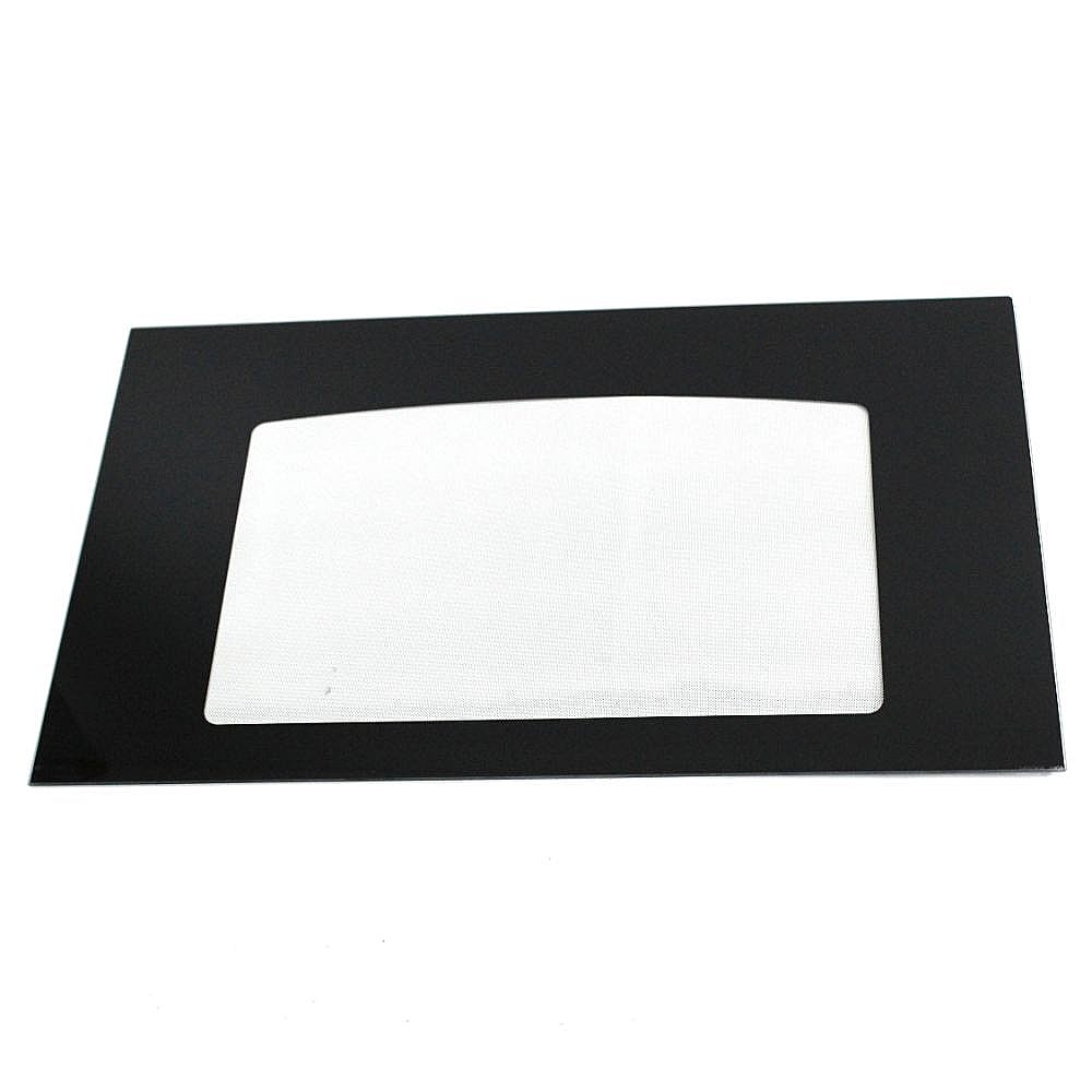 Electrolux Range Oven Door Outer Panel (Black) - 316202828