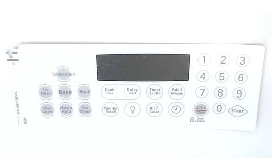 Electrolux Range Control Panel Overlay - 316419812