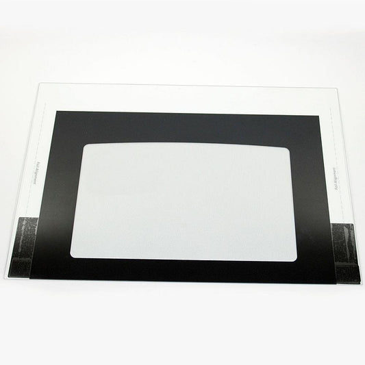 Electrolux Range Oven Door Outer Glass (Black) - 316452715