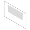 Frigidaire part# 316452723 Outer Oven Door Glass (OEM) Black