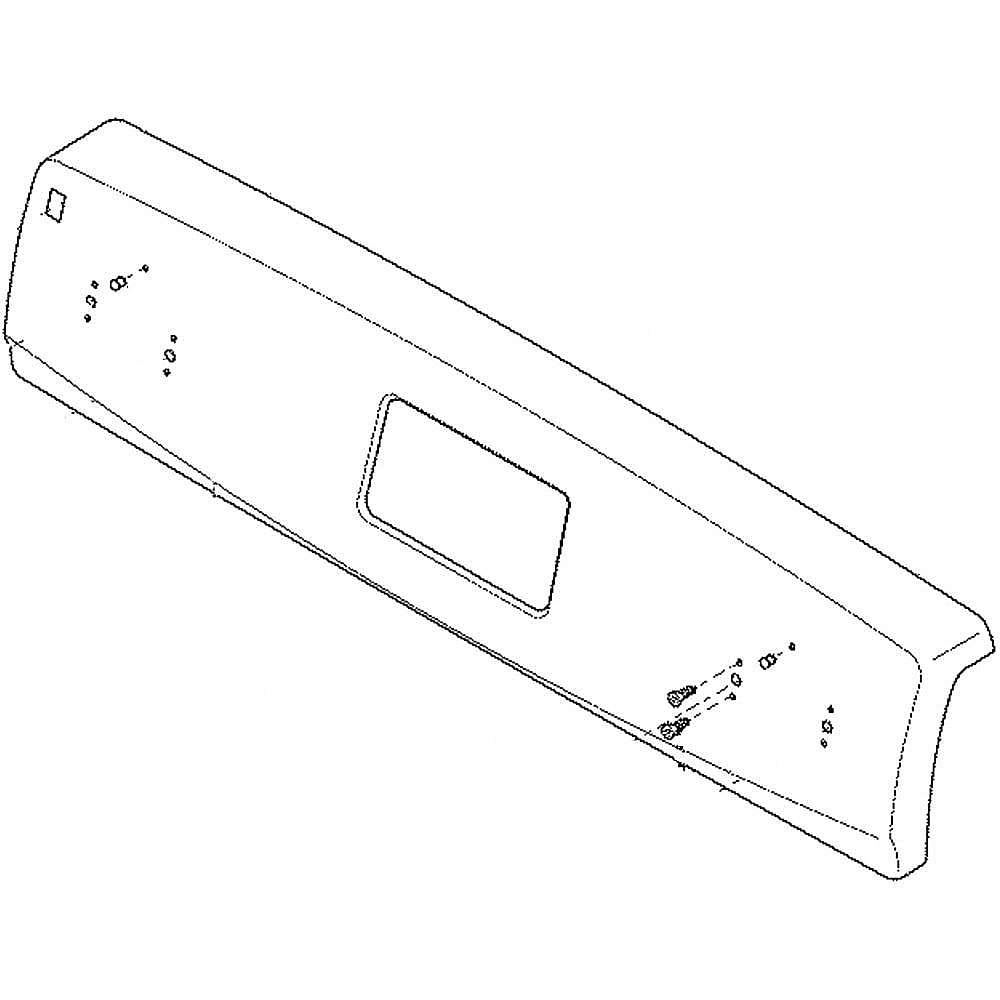 Electrolux Range Control Panel (White) - 316472018