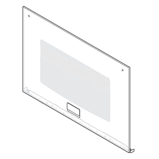 Electrolux Range Oven Door Outer Panel - 318261316