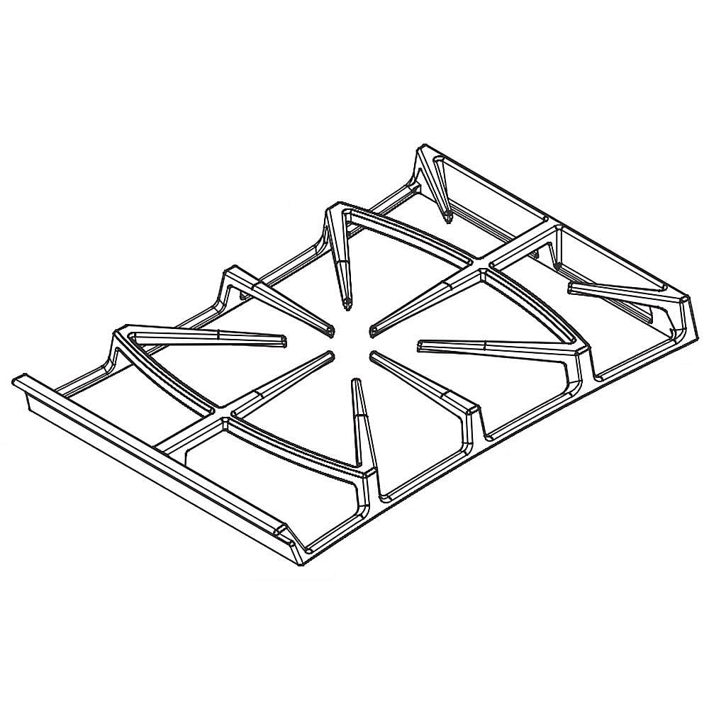 Electrolux Cooktop Burner Grate, Center - 5304500273