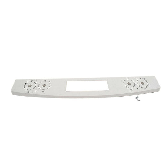 Electrolux Ctrl Panel Asm White W/Screws - 5304500857