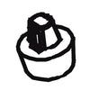Frigidaire Part# 5304505674 Cabinet Support Foot (Rubber) - Genuine OEM