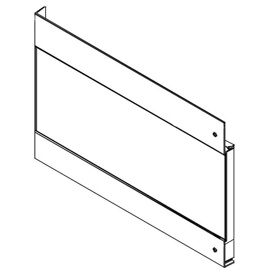 Electrolux Microwave Door Outer Panel (Stainless) - 5304509639