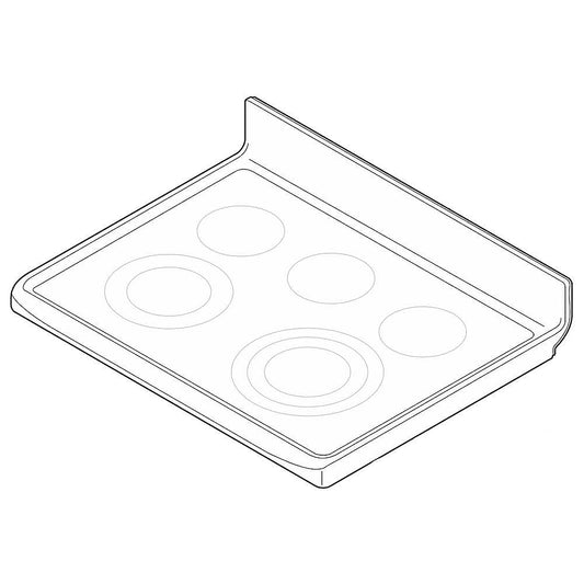 Electrolux Range Main Top (Black) - 5304513155