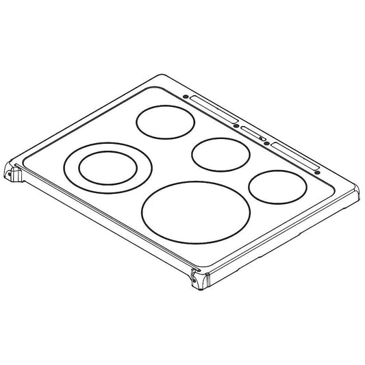 Electrolux Range Main Top (Black) - 5304514197