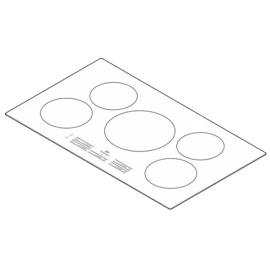 Electrolux Cooktop Main Top (Black) - 5304514394