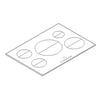 Bosch Part# 00770794 Ceramic Hob Top Glass (OEM)