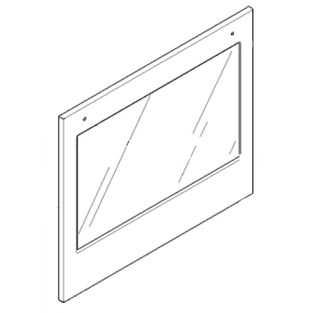 Bosch 00 Oven Wall Oven Lower Oven Door Outer Panel - 771545