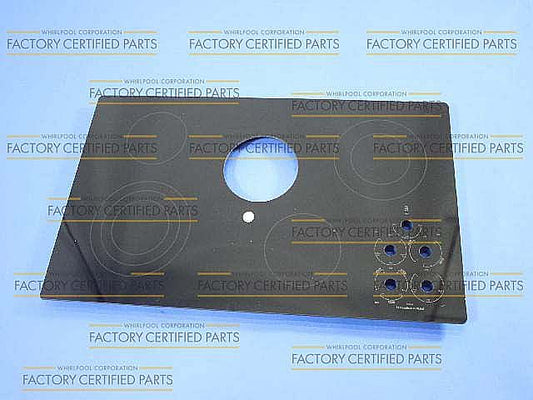 Whirlpool Part# w10141009 Main Glass Cooktop - Black (OEM)