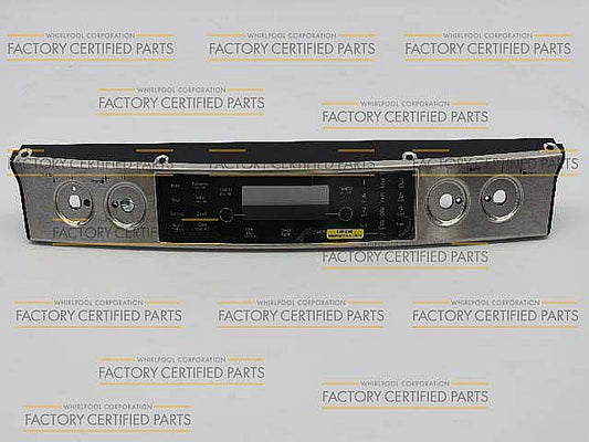 Whirlpool Part# WPW10206068 Stainless Control Panel Touchpad (OEM)