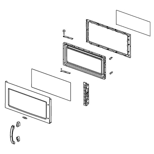Whirlpool Part# W10276424 Door (OEM)