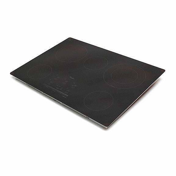 Whirlpool Oven and Cooktop Replacement Main Glass Cooktop (stainless trim) W10365147