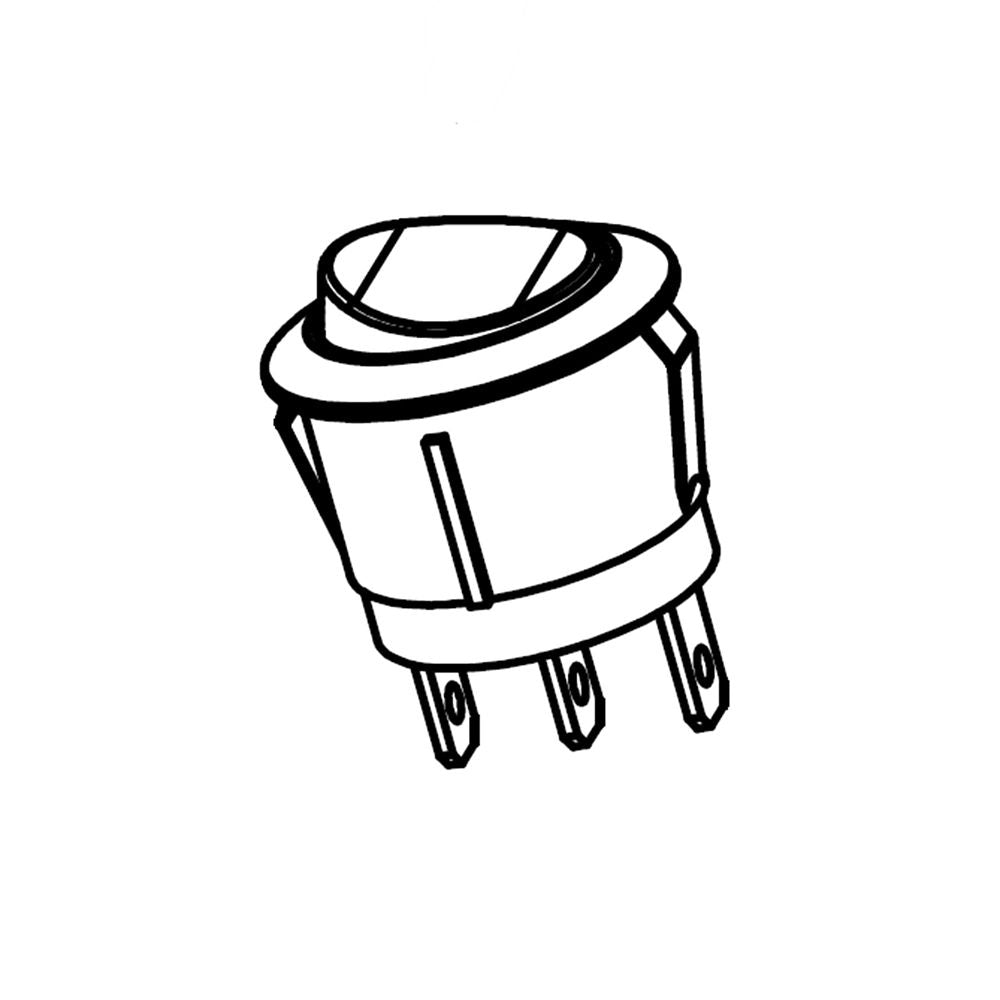 Whirlpool Part# W10394521 Rocker Switch (OEM)