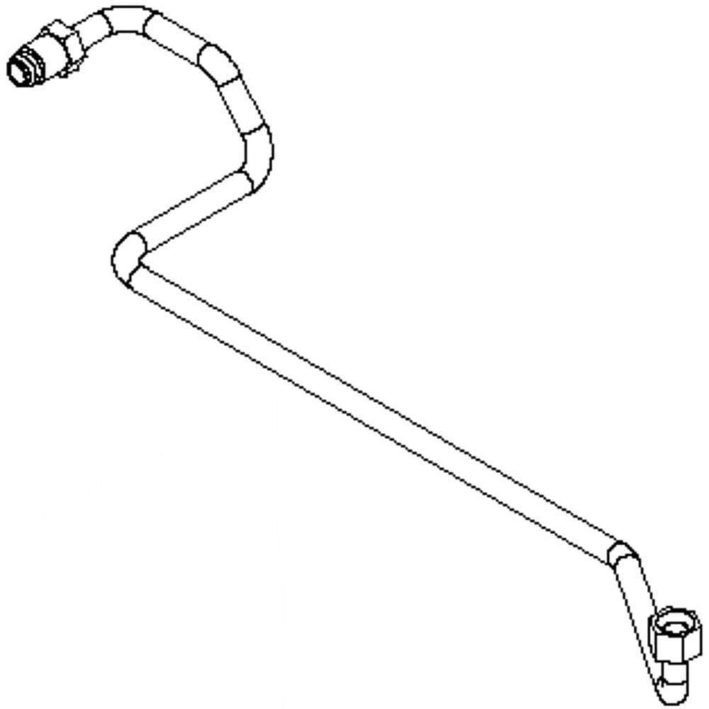 Whirlpool Part# W10566307 Gas Tubing (Front,Right) - Genuine OEM