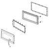 Whirlpool Part# W10629793 Door Assembly (OEM) Black