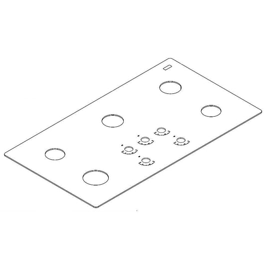 Whirlpool Part# W10661511 Main Cooktop (OEM)