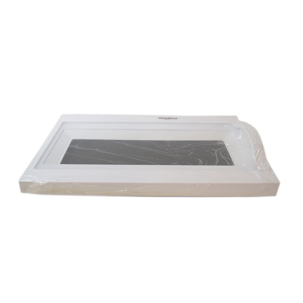 Whirlpool Microwave Door Assembly - White W10889330