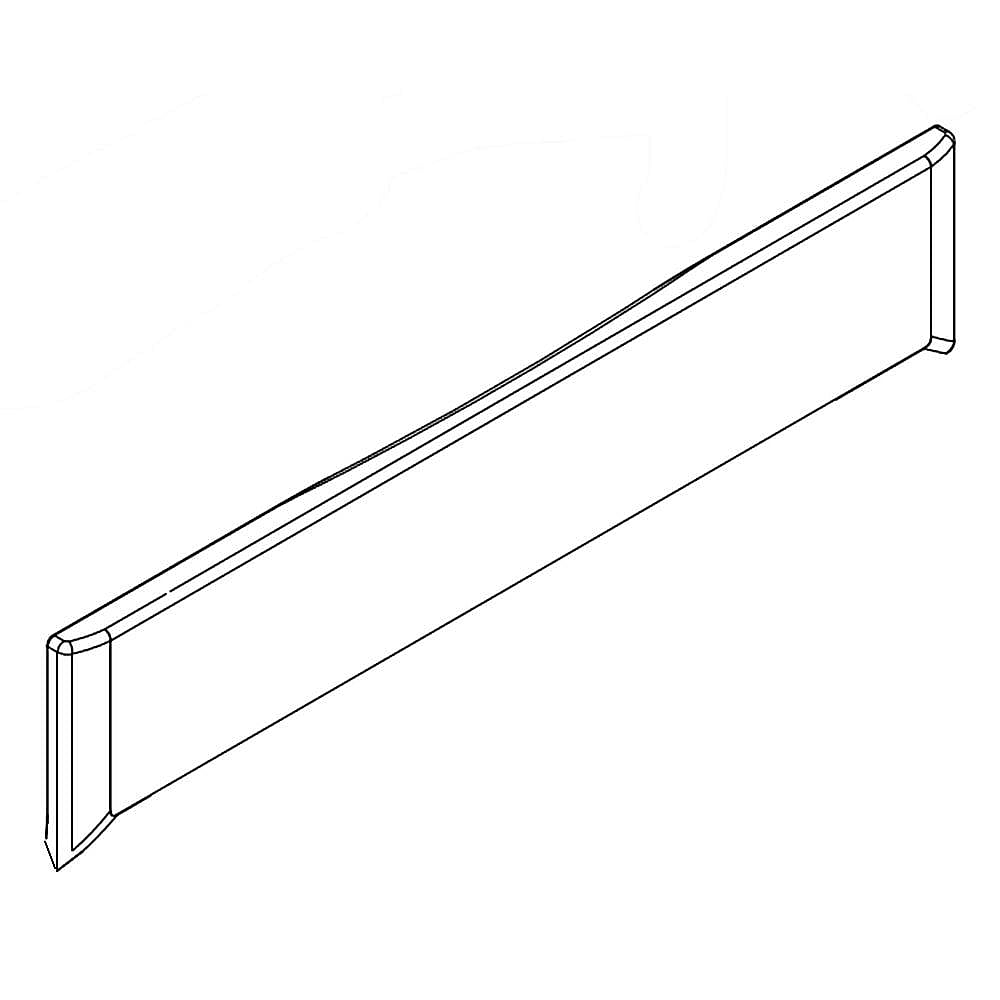 Whirlpool Part# WPW10330044 Drawer Panel (OEM)