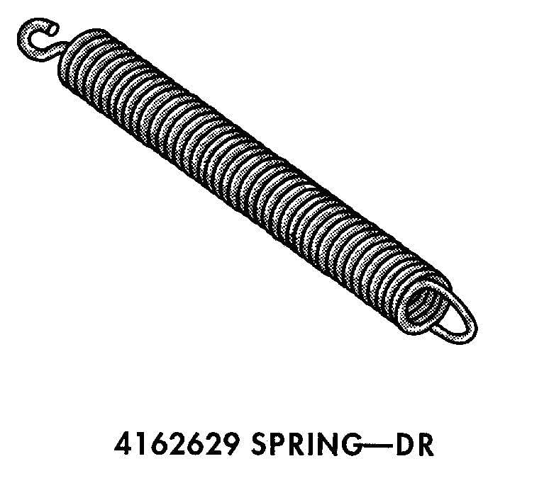 Whirlpool Part# WP4162629 Spring (OEM)