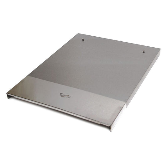 Whirlpool Part# WPW10323562 Exterior Door Panel (OEM) Stainless