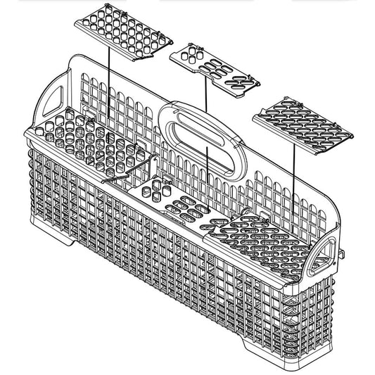 Whirlpool Part# W10588210 Basket (OEM)