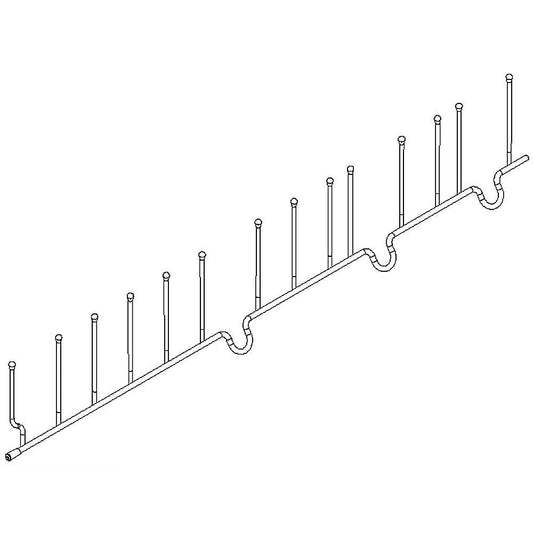 Whirlpool Part# W10713311 Tine Row (OEM)