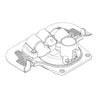 Whirlpool Part# W11128231 Diverter Cover - Genuine OEM