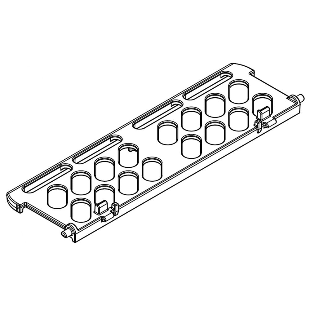 Whirlpool Part# W11267706 Silverware Basket Lid - Genuine OEM
