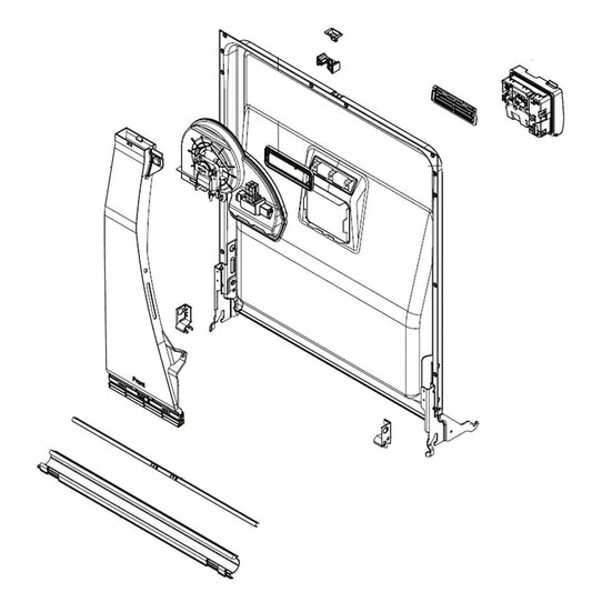 LG Door Liner Assembly - ADE73849703