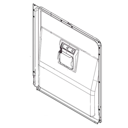 LG Part# ADE73969701 Stainless Inner Door Liner - Genuine OEM
