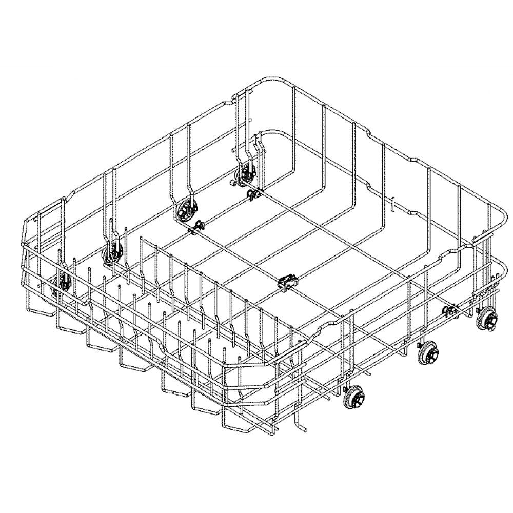 LG Part# MGR62422101 Rack Assembly - Genuine OEM