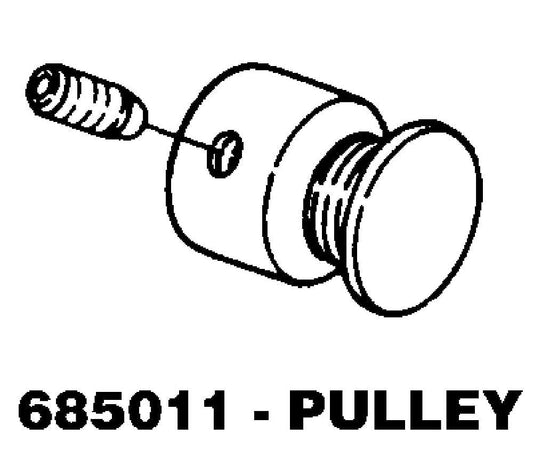 Whirlpool Part# W11233559 Motor Pulley (OEM)