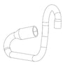 Whirlpool Part# W10268382 Hose (OEM)