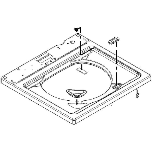 Whirlpool Part# W10621531 Top (OEM)
