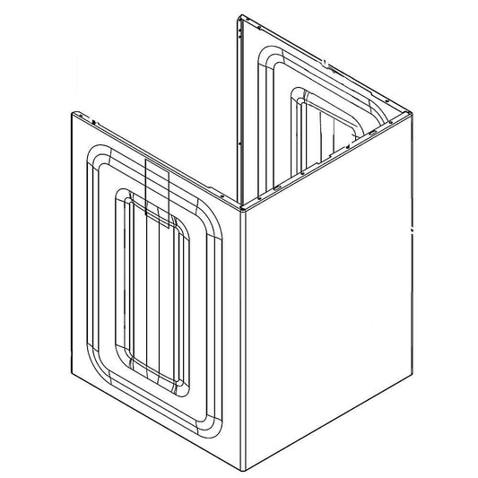 Whirlpool Part# W10677266 Cabinet (OEM)
