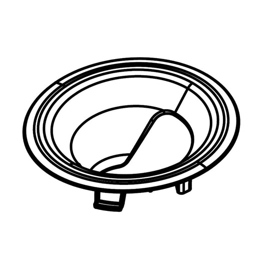 Whirlpool Part# W10749759 Bezel (Gray) - Genuine OEM