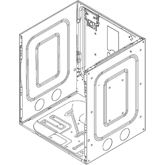 Whirlpool Part# W10824896 Panel (OEM) Rear