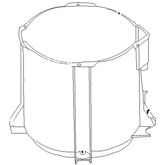 Whirlpool Part# W10882132 Outer Tub (OEM)